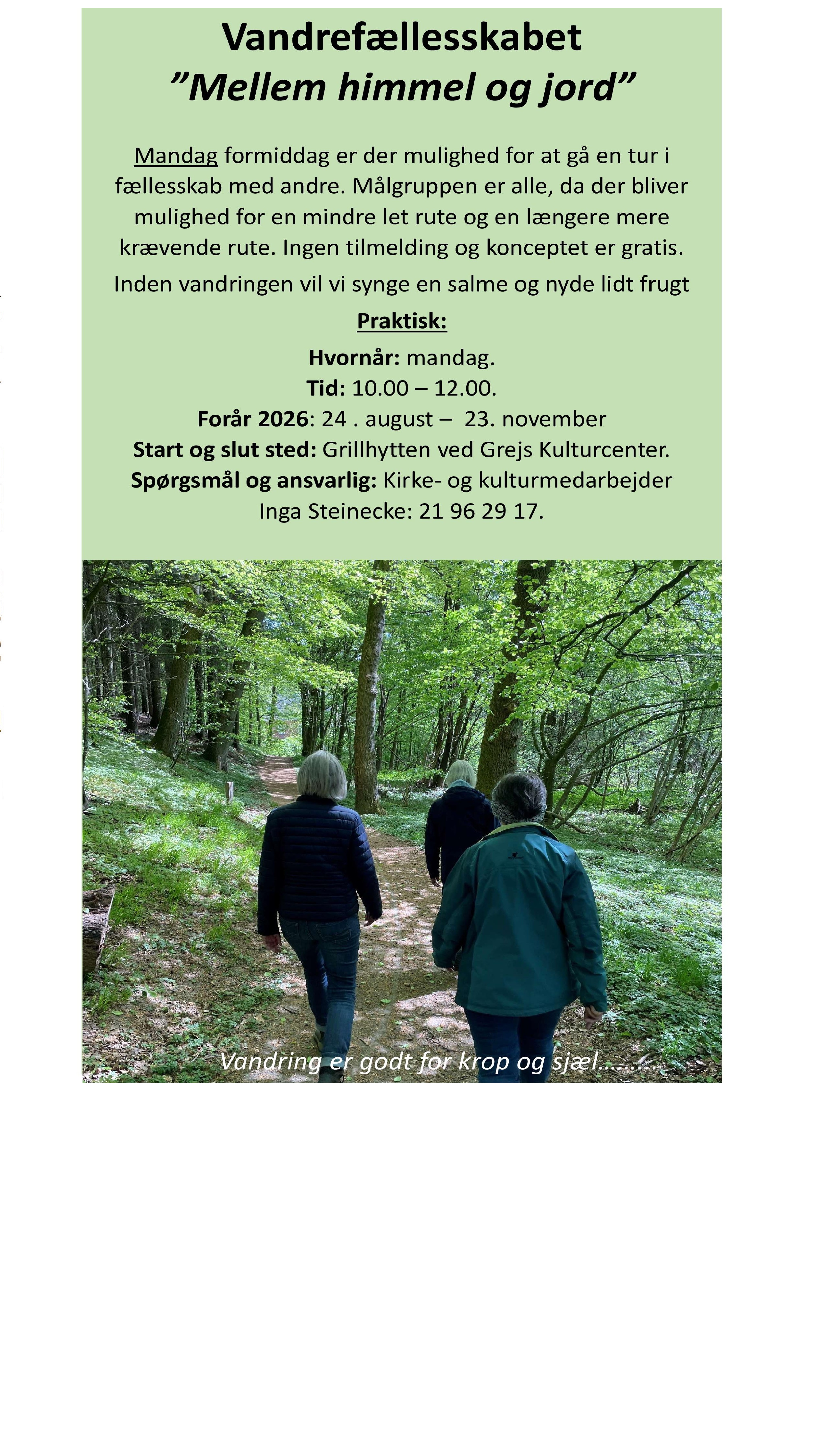 Vandre efetraar 2026 info